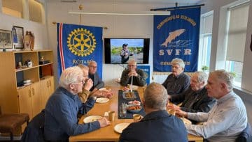 Góð stemning á heiðurskaffi heldri félaga