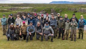 Unga kynslóðin tók yfir Langá