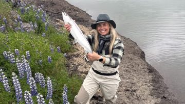 Laxinn byrjaður að streyma inn - spennandi bitar í vefsölu