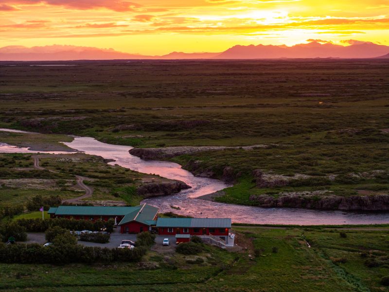 Langárbyrgi veiðihús í Langá