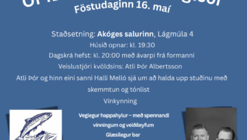 Afmælisgleði SVFR 16. maí